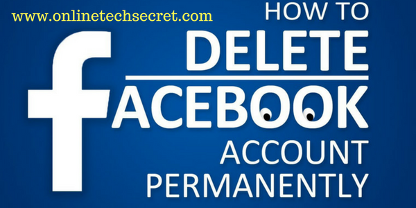 how to delete facebook account permanently : Easy Way